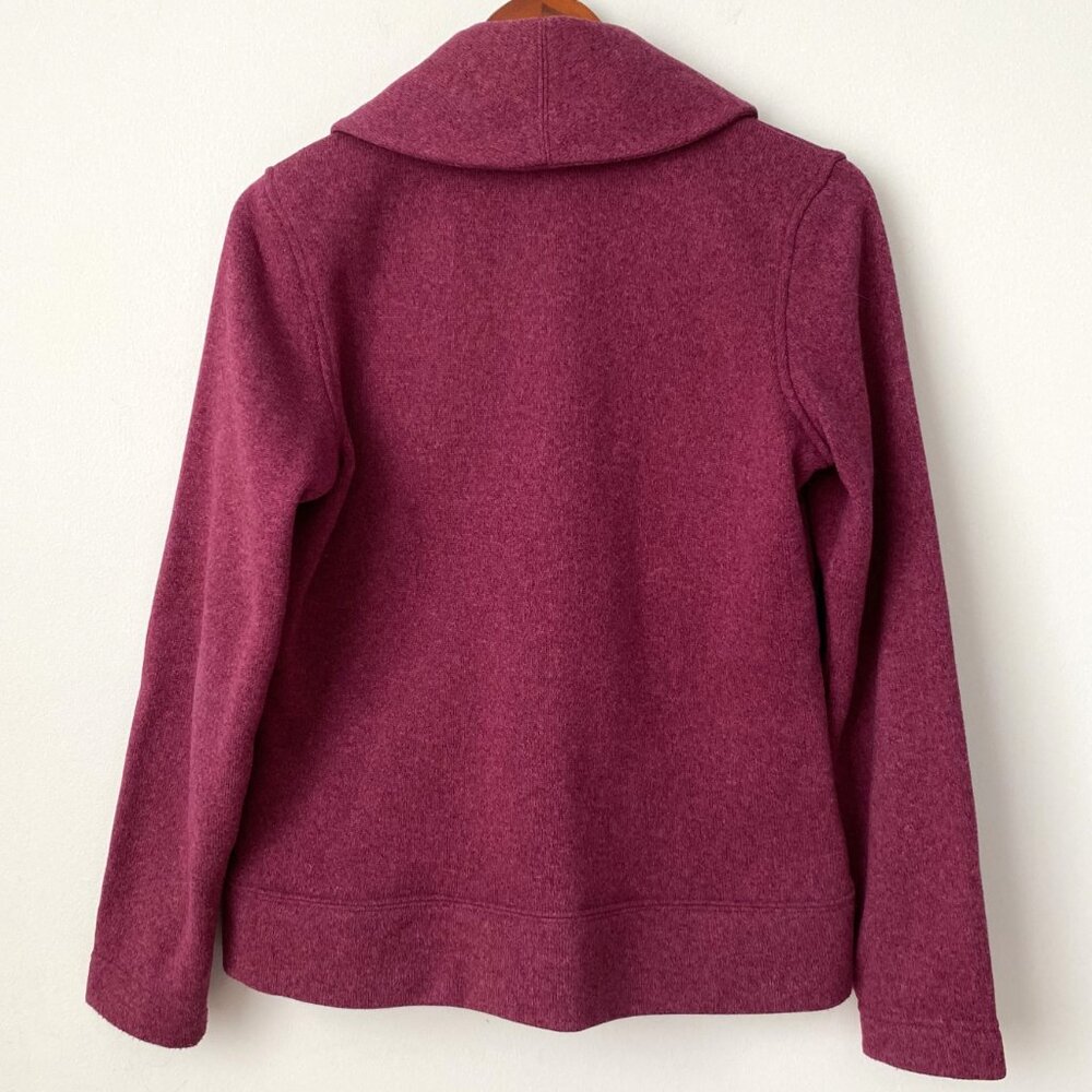 Merrell Arabella Button Front Cardigan Sweater Raspberry - Picture 10 of 13